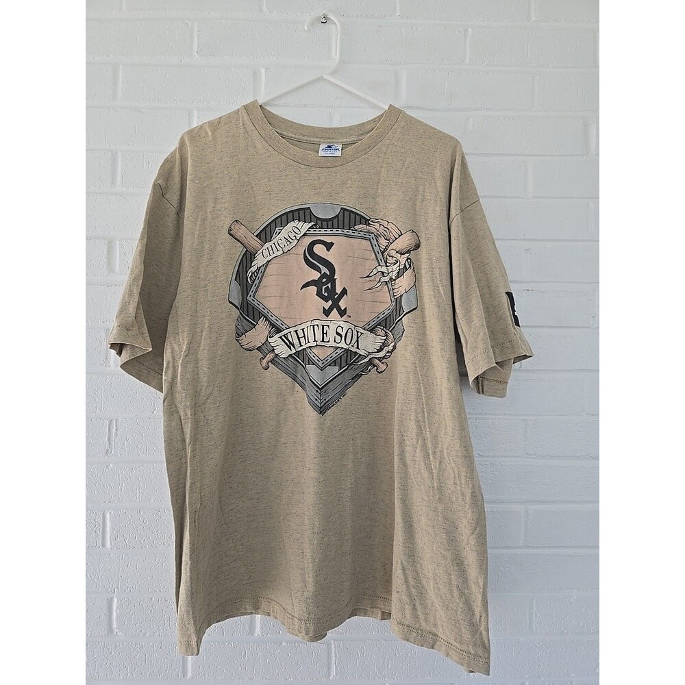Vintage Starter Chicago White Fox T-shirt Size XL Made In USA